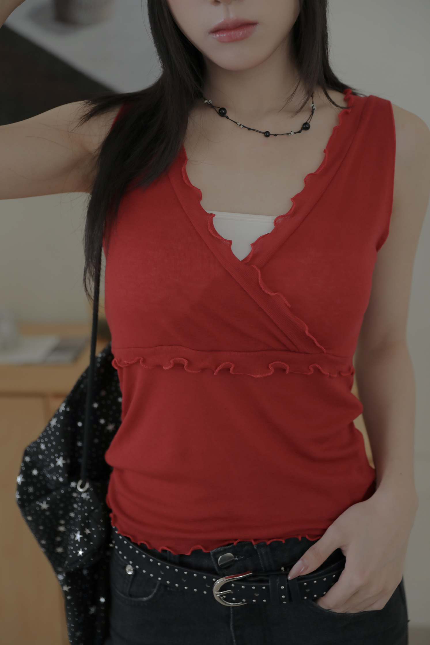 Tencel Sleeveless Tee #上衣