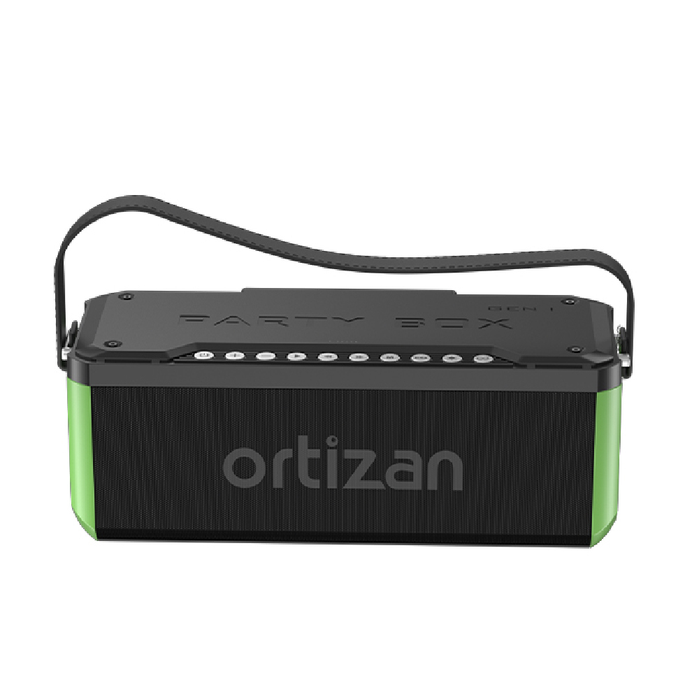 【Ortizan】M10 Powerful Deep Bass Speaker | 120W Portable IPX7 Waterproof RGB Light