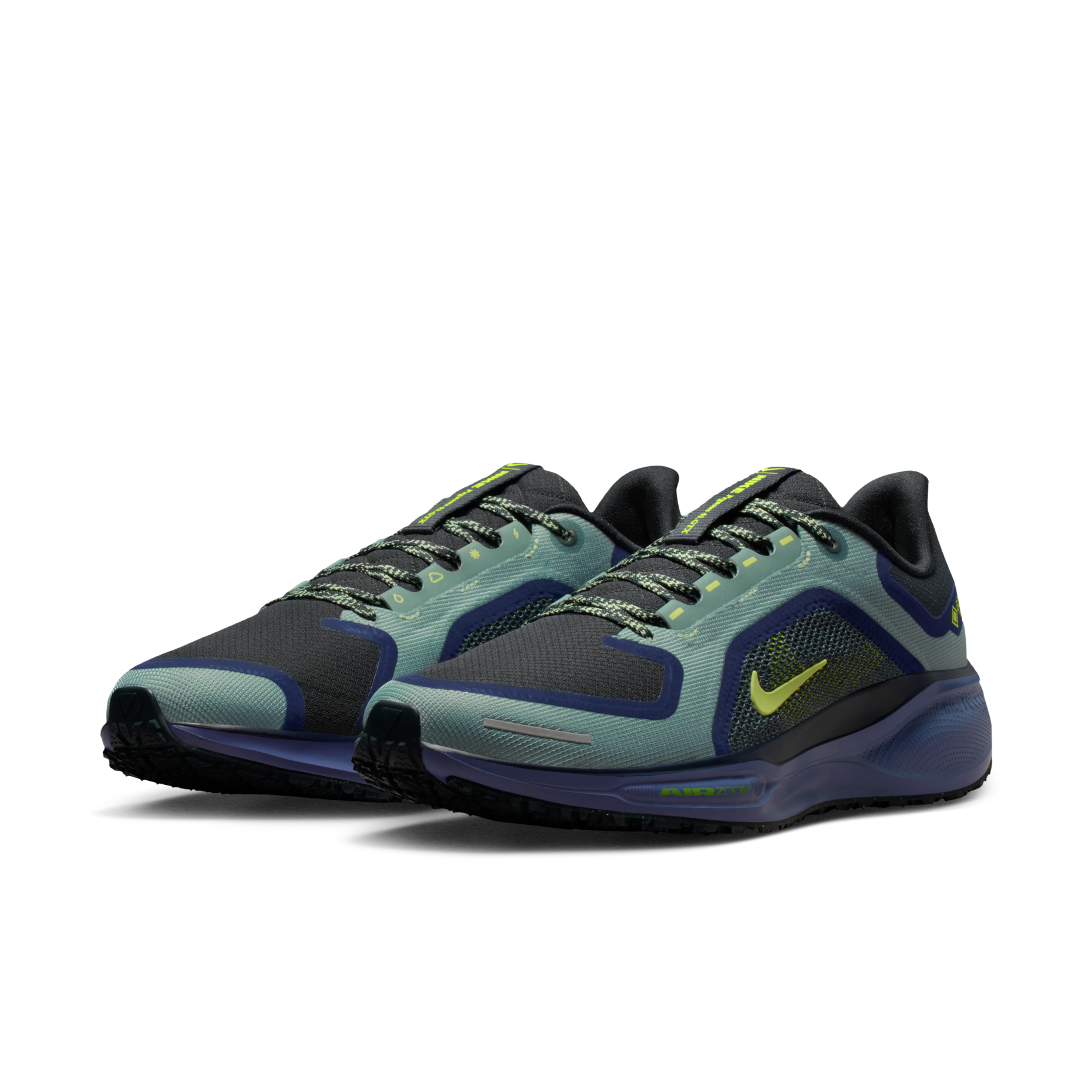 男鞋 NIKE AIR PEGASUS 41 GTX 灰藍綠 防水 GORE-TEX 緩震 小飛馬 慢跑鞋 運動鞋【FQ1356-006】