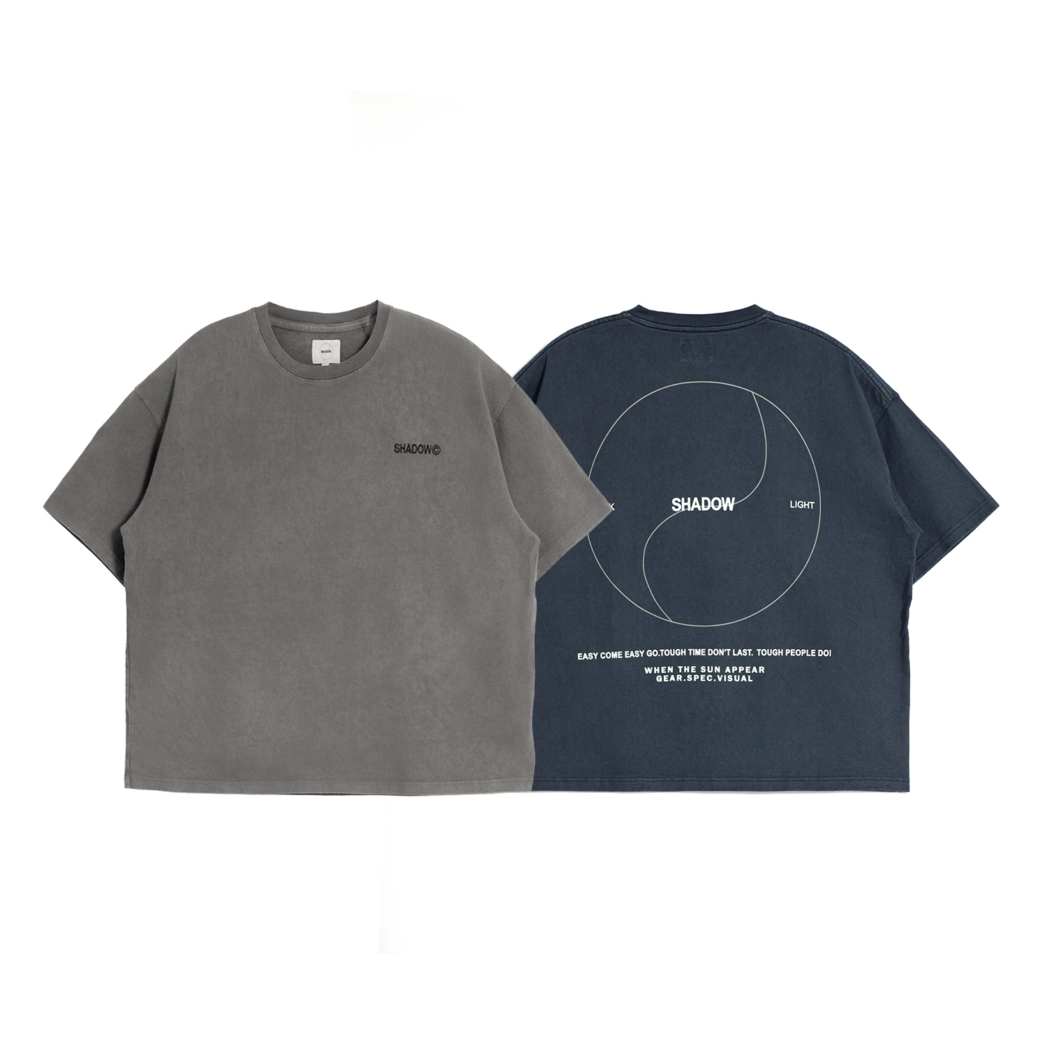 SHADOW 25FW Yin Yang Washed Tee