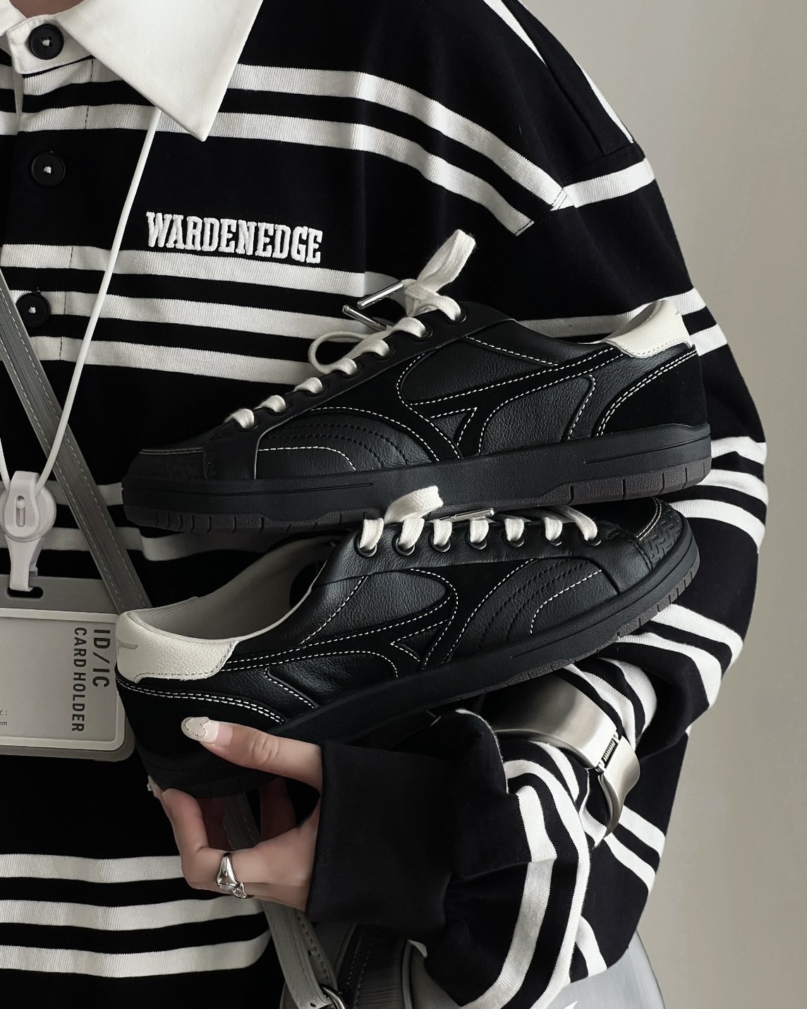 <秋冬必買>MIZUNO CT CLUB 美津濃 復古 黑魂