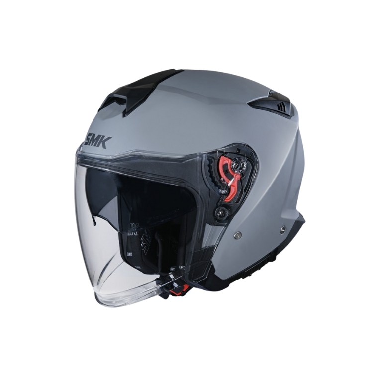 SMK GTJ 3/4安全帽 NARDO GREY MA 600 霧面水泥灰