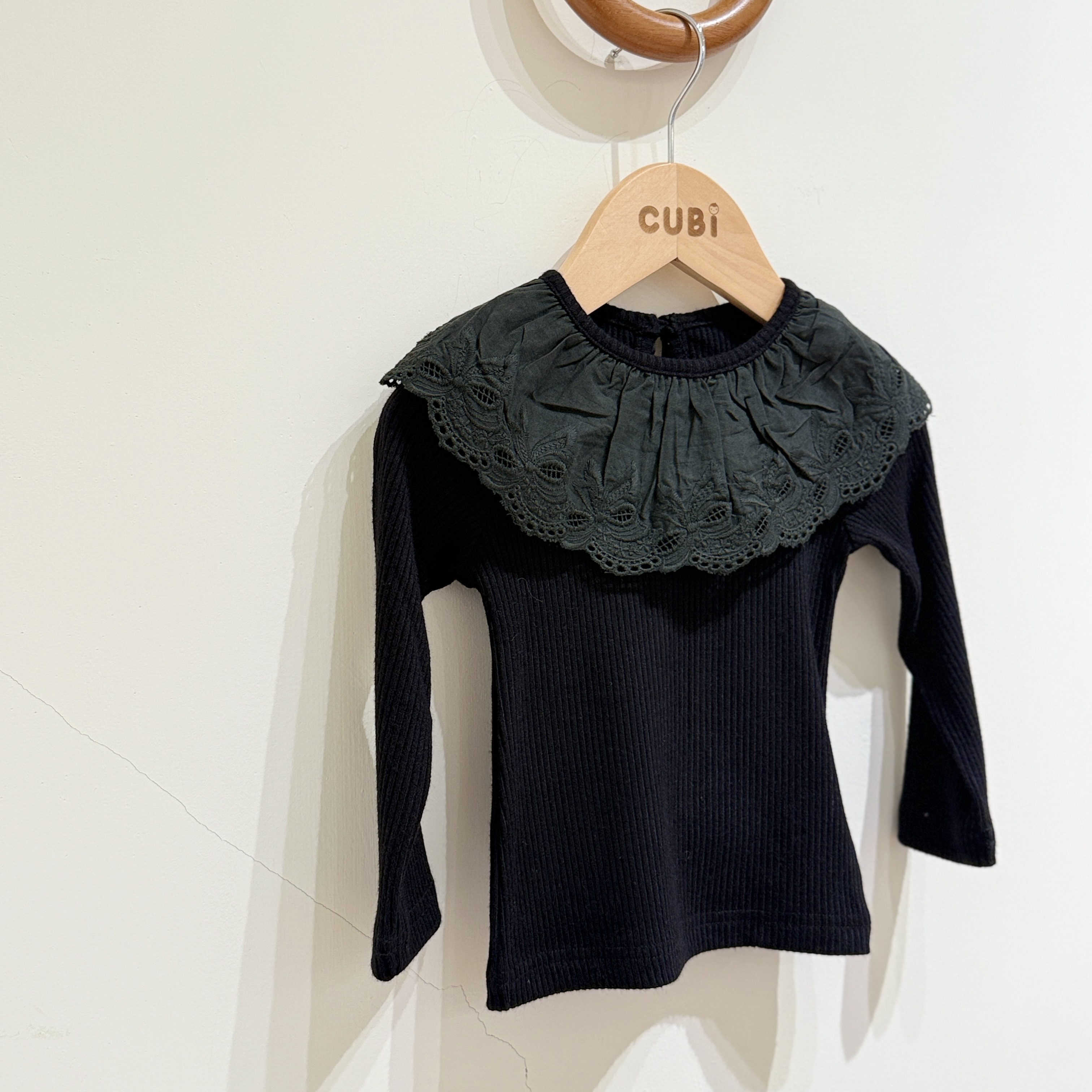 25秋 大領口造型衫