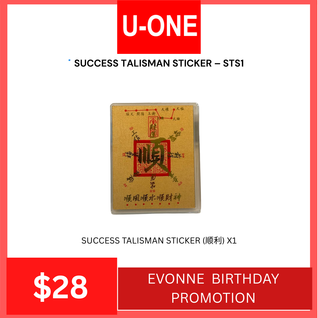 SUCCESS TALISMAN STICKER – STS1