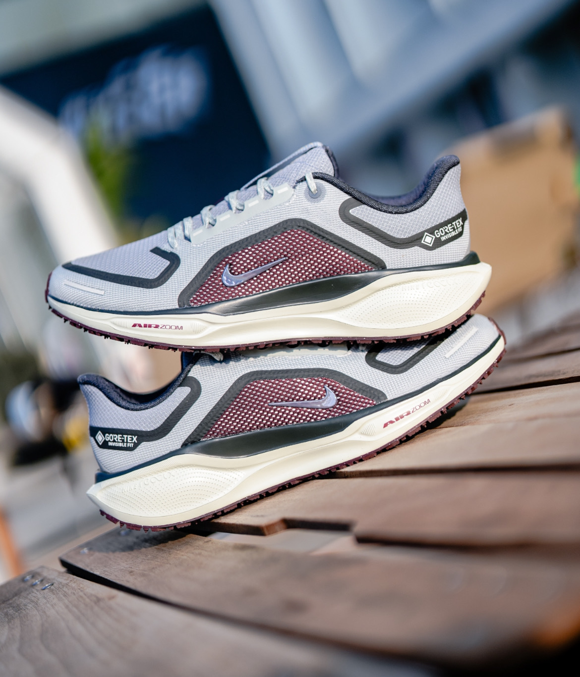 男鞋 NIKE AIR PEGASUS 41 GTX 灰 防水 GORE-TEX 緩震 小飛馬 慢跑鞋 運動鞋【FQ1356-003】