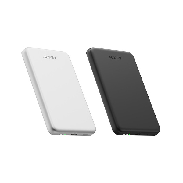 AUKEY MagFusion M5000 5000mAh Qi2磁吸超薄行動電源 MS07