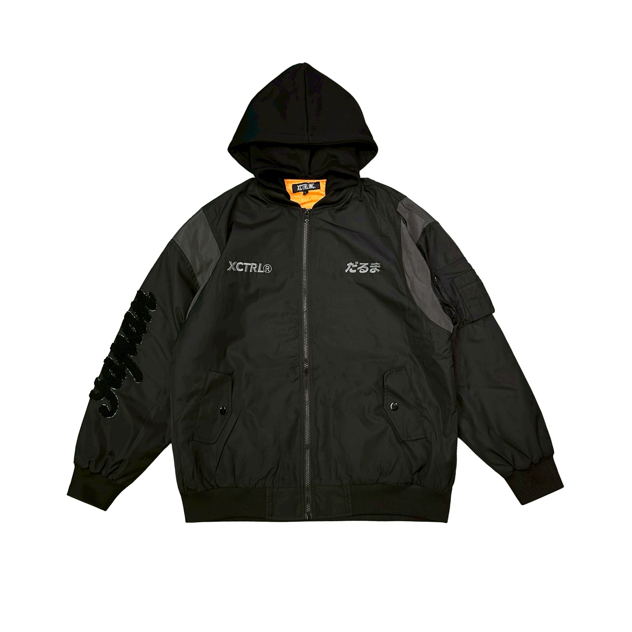 XCTRL 日本達摩MA1外套-黑