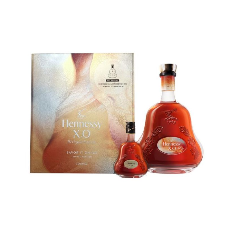 Hennessy X.O. Cognac MAF Savor It On Ice Limited Edition 2025 700ml 中秋特別版+XO酒辦 50ml [3245991273515_70+5CL]