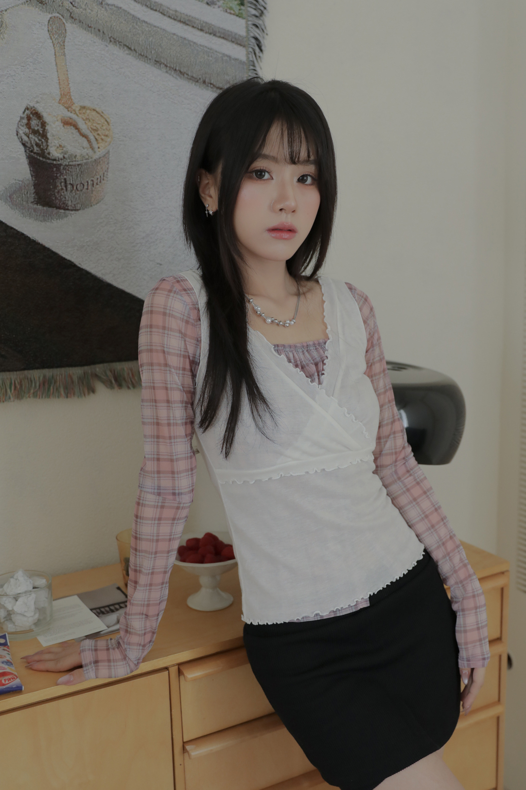 Tencel Sleeveless Tee #上衣