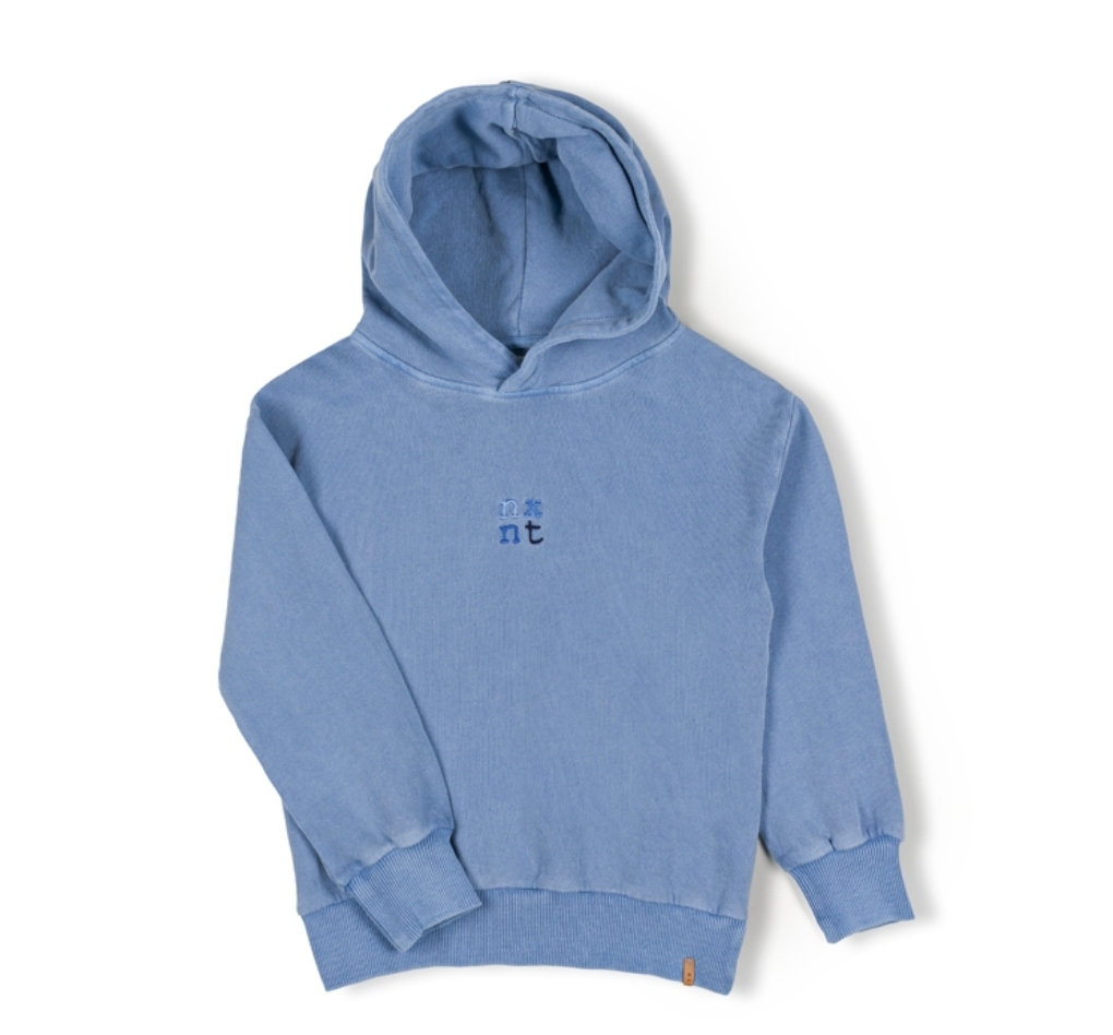 NIXNUT 字母刺繡連帽上衣 Los Hoodie Rain