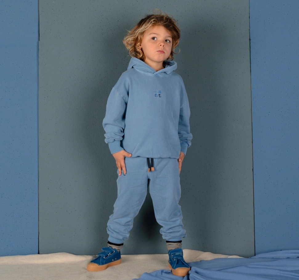 NIXNUT 字母刺繡連帽上衣 Los Hoodie Rain