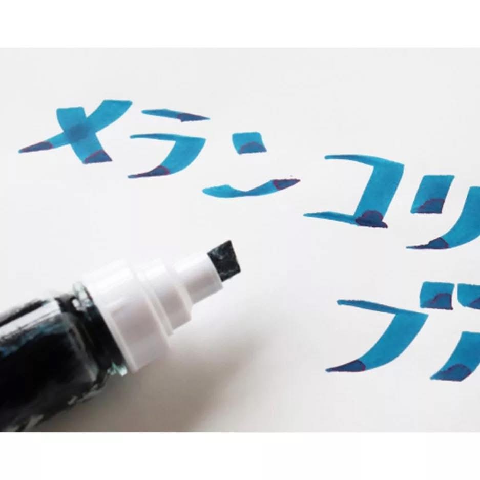 無色彩色 自填墨水空筆管 麥克筆｜寺西化學 日本