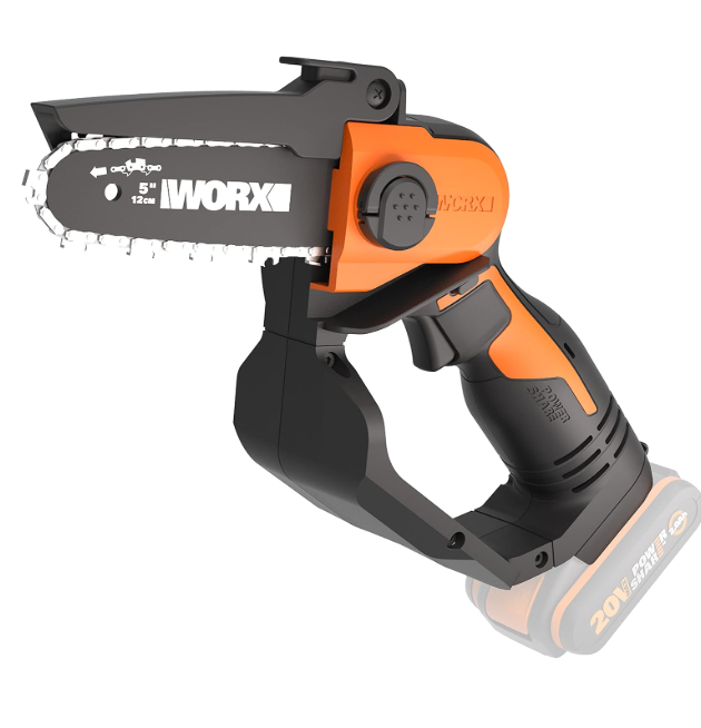 "WORX"威克士 12cm手提式鋰電鏈鋸(鋰20V)(淨機)-[WG324E.9]