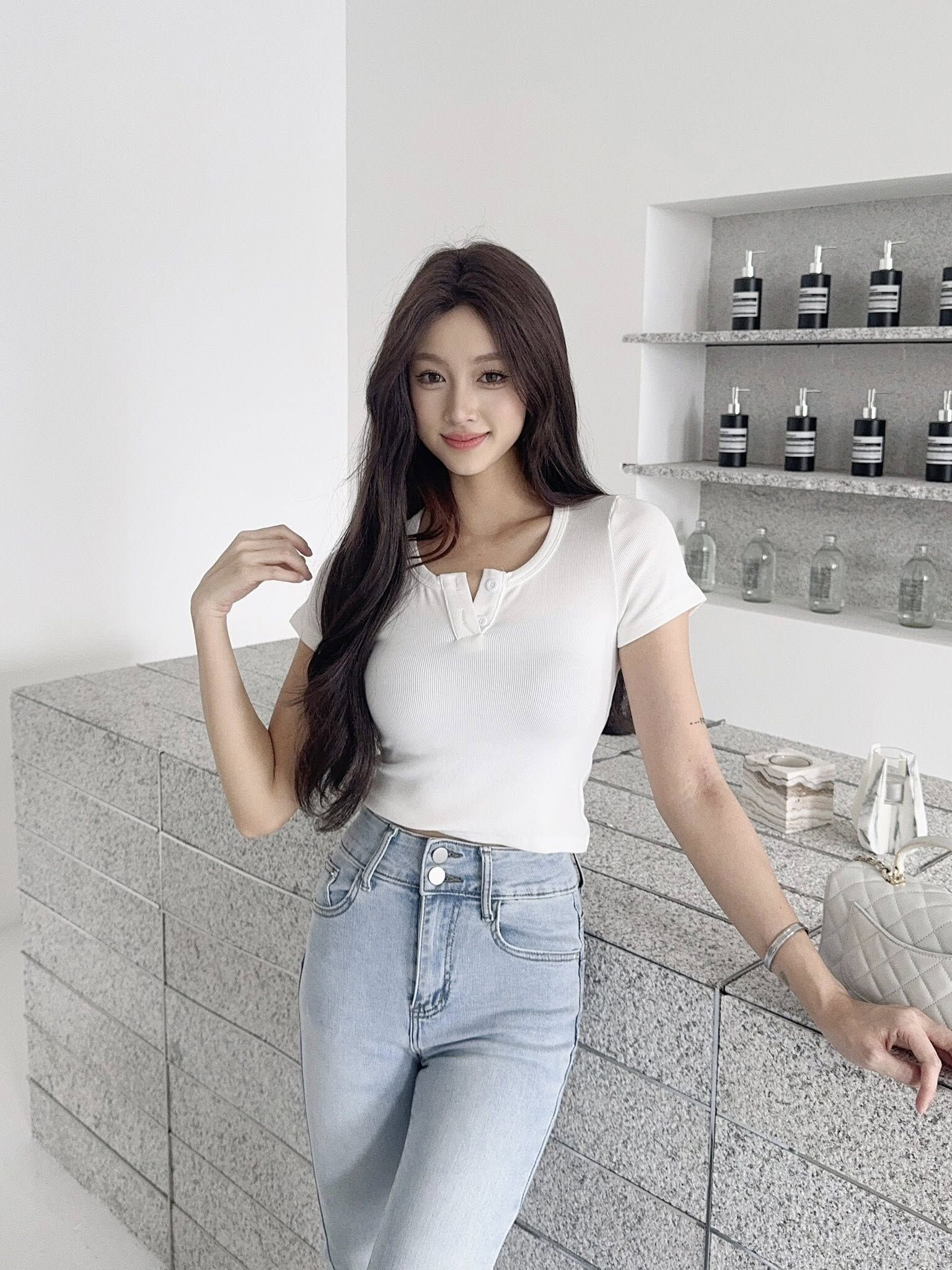 💛 可愛多巴胺基礎tee