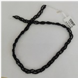 kkHTC0221   S925黑尖晶项链