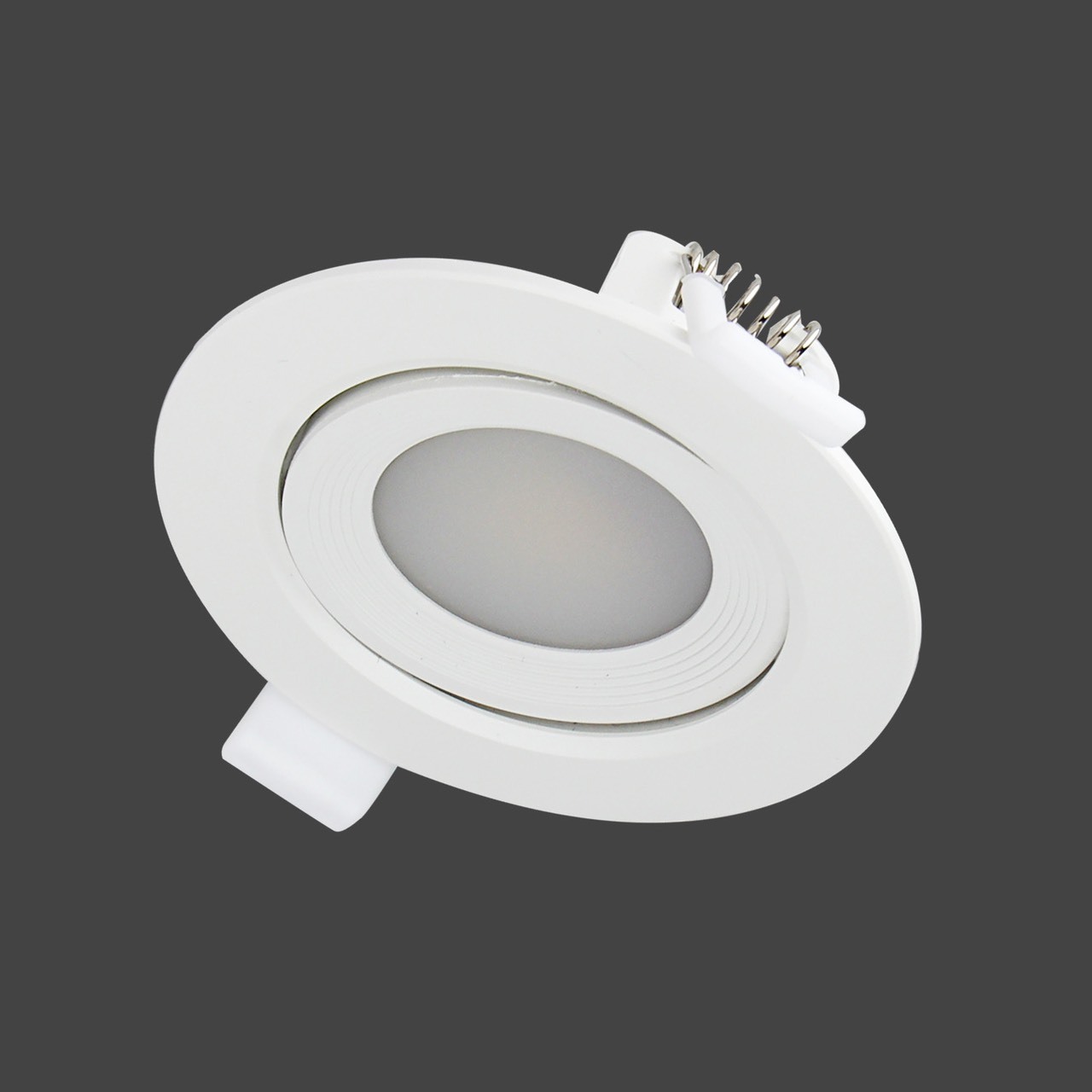 LED 可調角度崁燈 7.5cm 5W 三色可調 柔光款