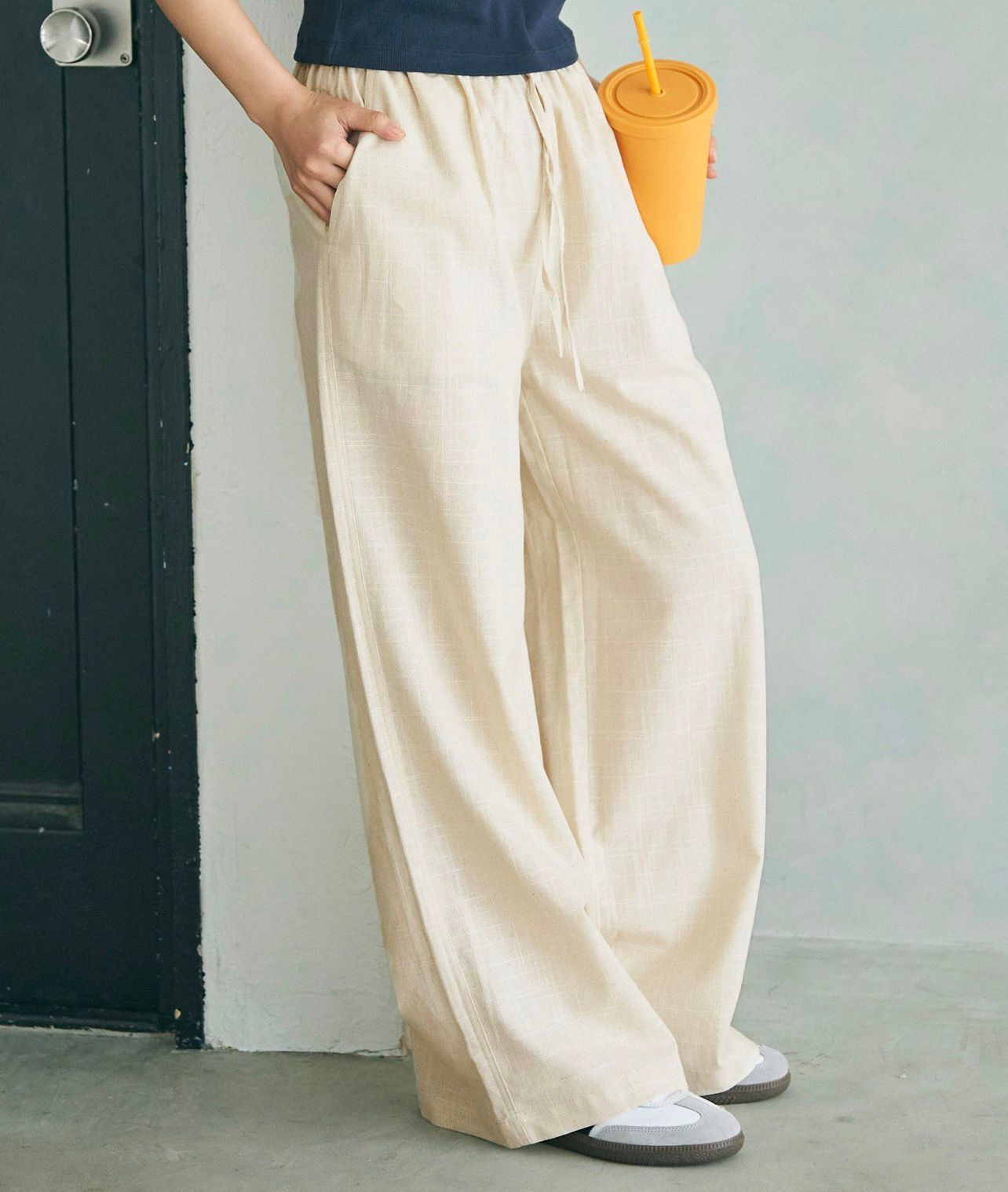【預購】JN092505 coca 寬鬆長褲