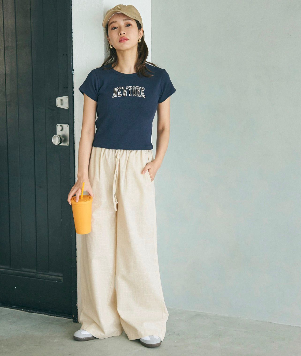 【預購】JN092505 coca 寬鬆長褲