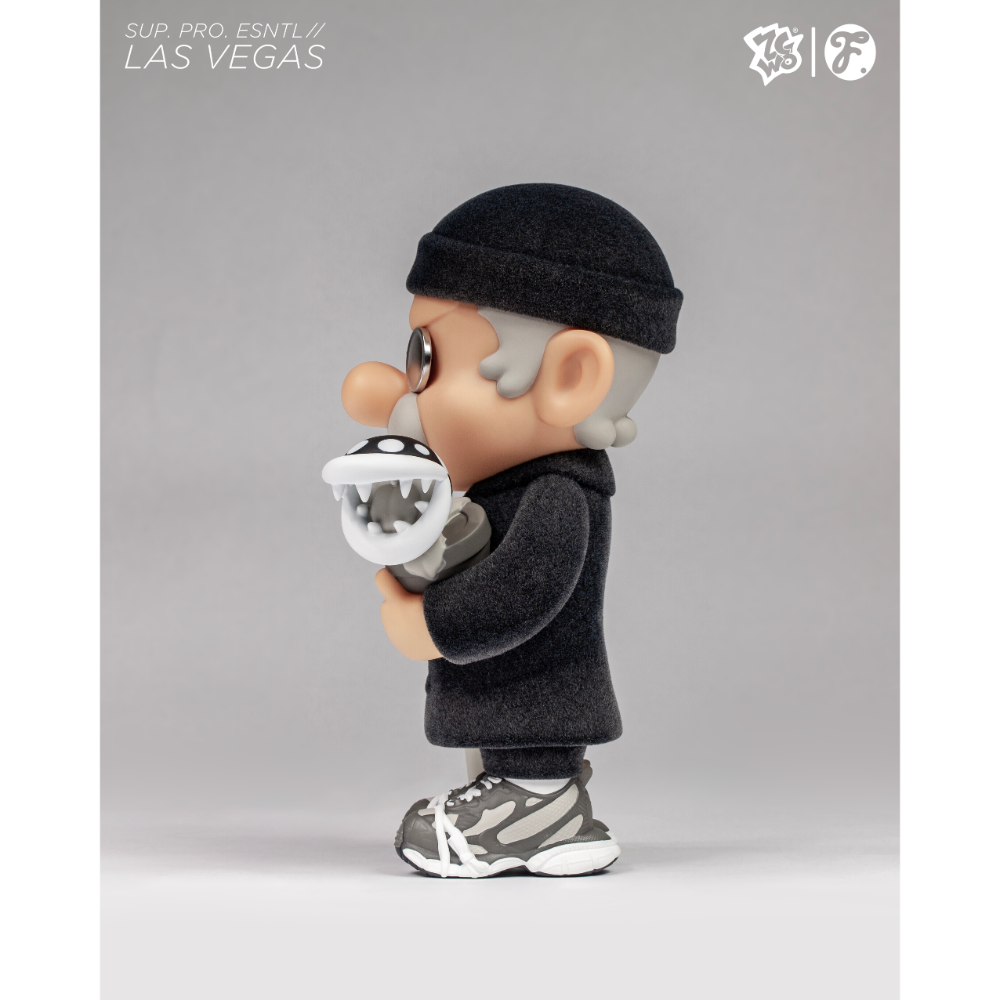 ZCWO 殺手系列 SUPER PROFESSIONAL ESSENTIALS // Las Vegas 灰植绒小殺手