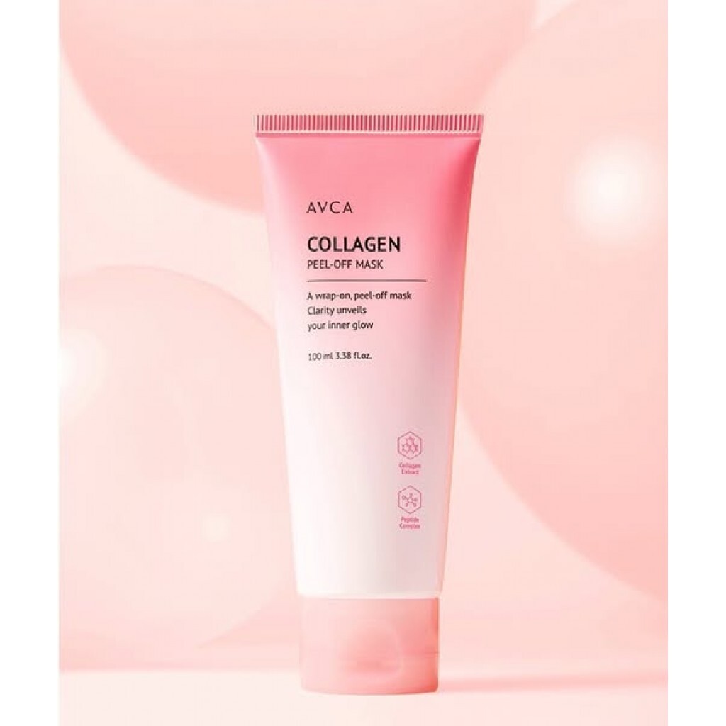(預購商品 10/1收單) 韓國 AVCA 膠原蛋白煥彩撕拉面膜-100ml