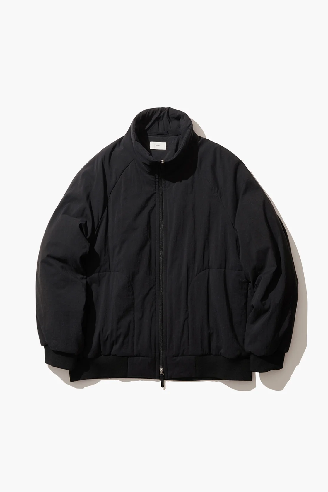 ATON MAT AIRY NYLON WOOL PADDED STAND JACKET