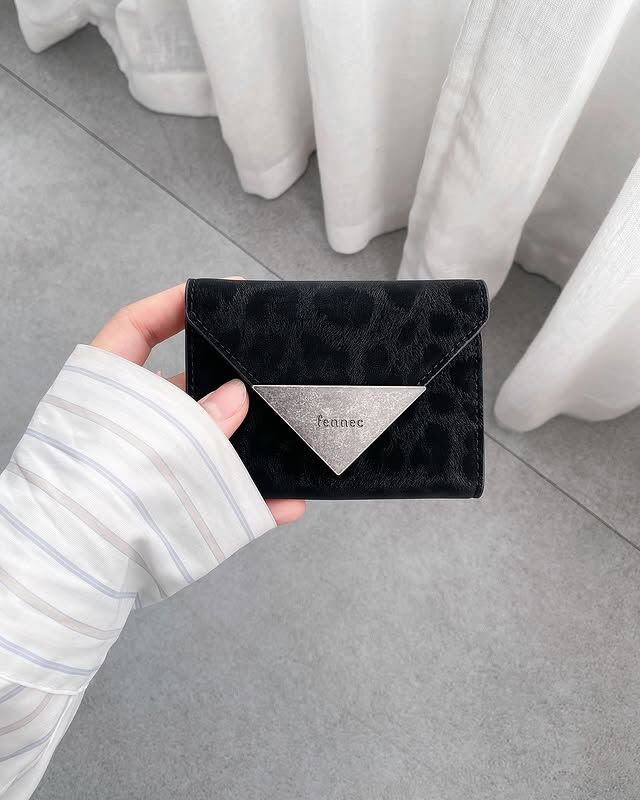 <快速出貨> Fennec 金屬漆面三折皮夾