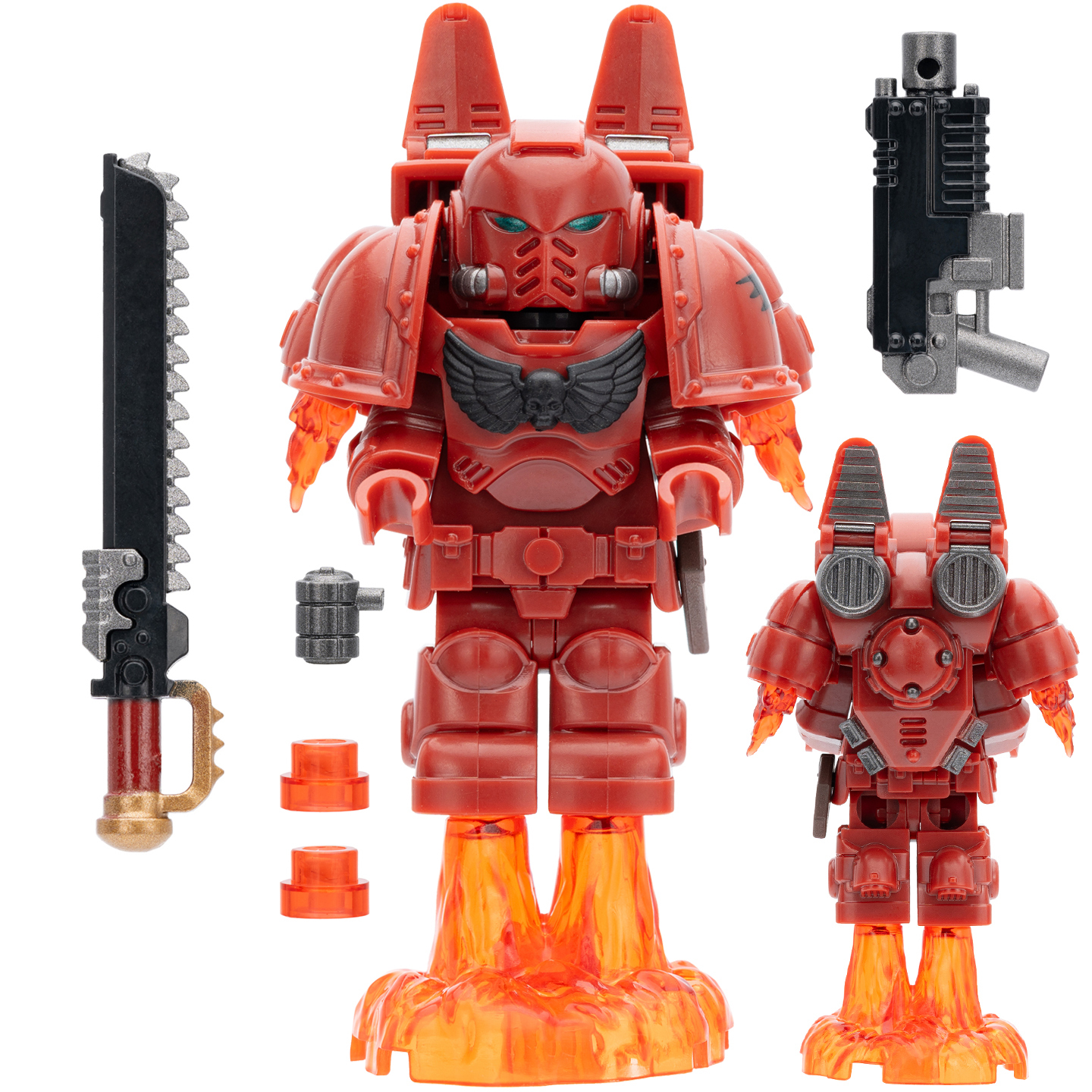 Blood Angels 40k Custom Minifigures fit Lego DY712