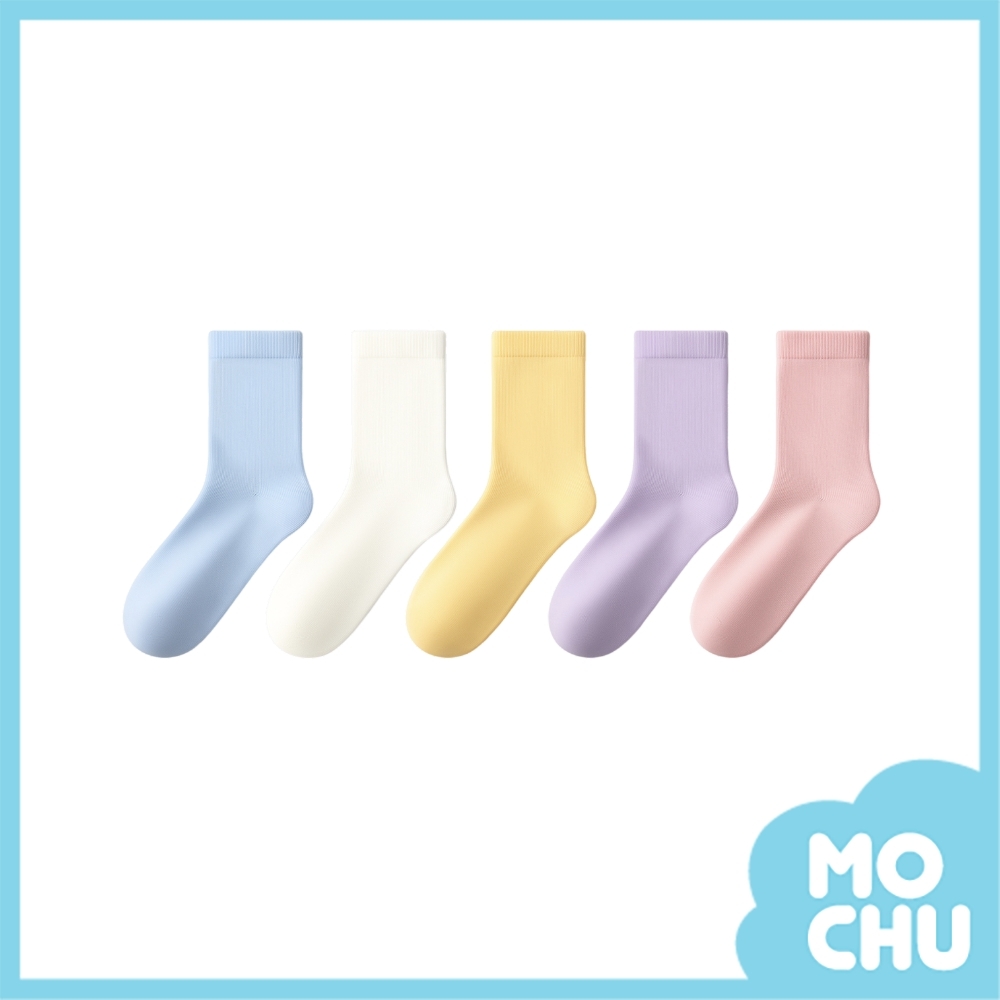 繽紛糖果短襪五入組