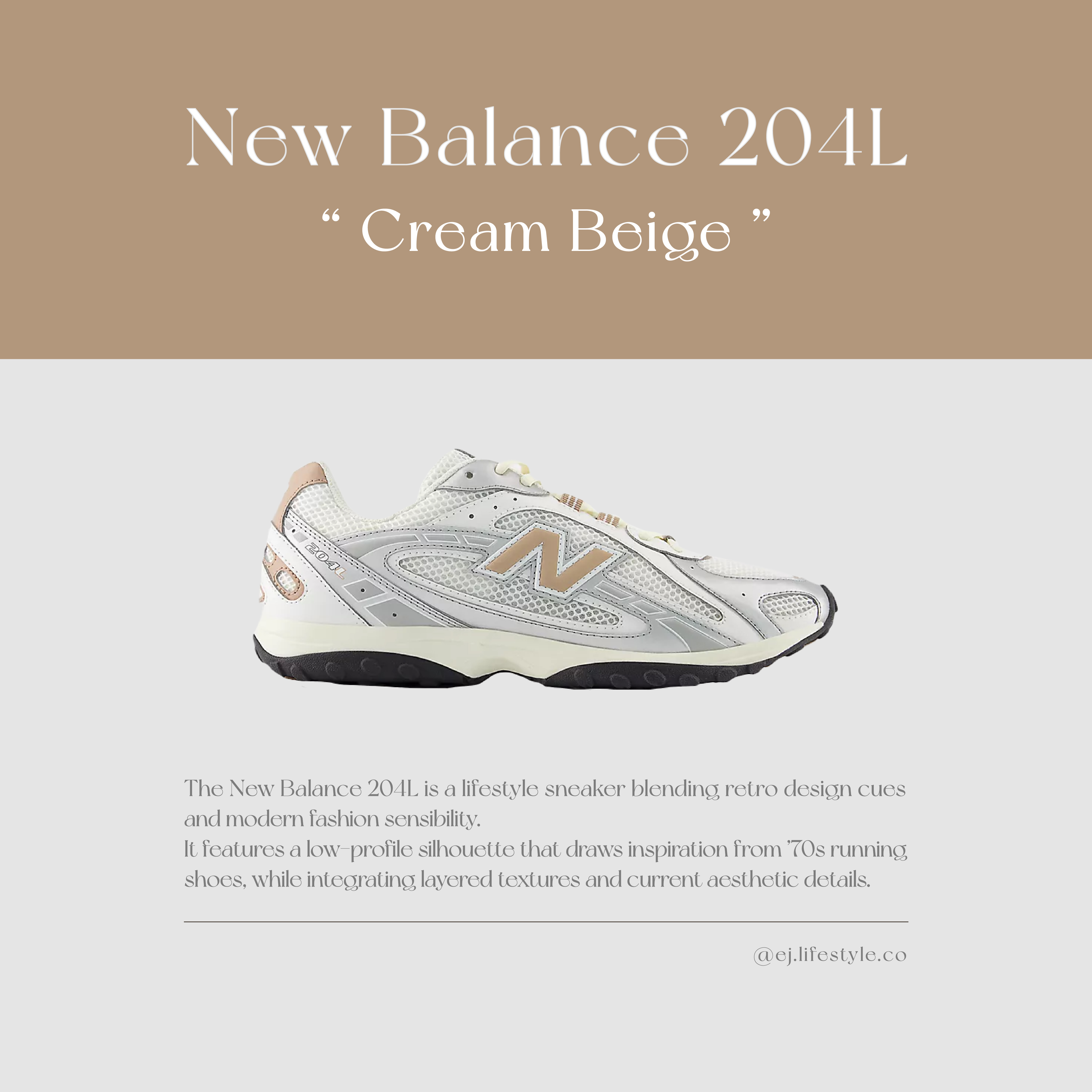 NEW BALANCE 204L NB 奶油泰奶 奶茶色 奶橘 白銀 銀灰 德訓鞋 薄底鞋 張員瑛同款 男女鞋 U204LSWA / 調貨