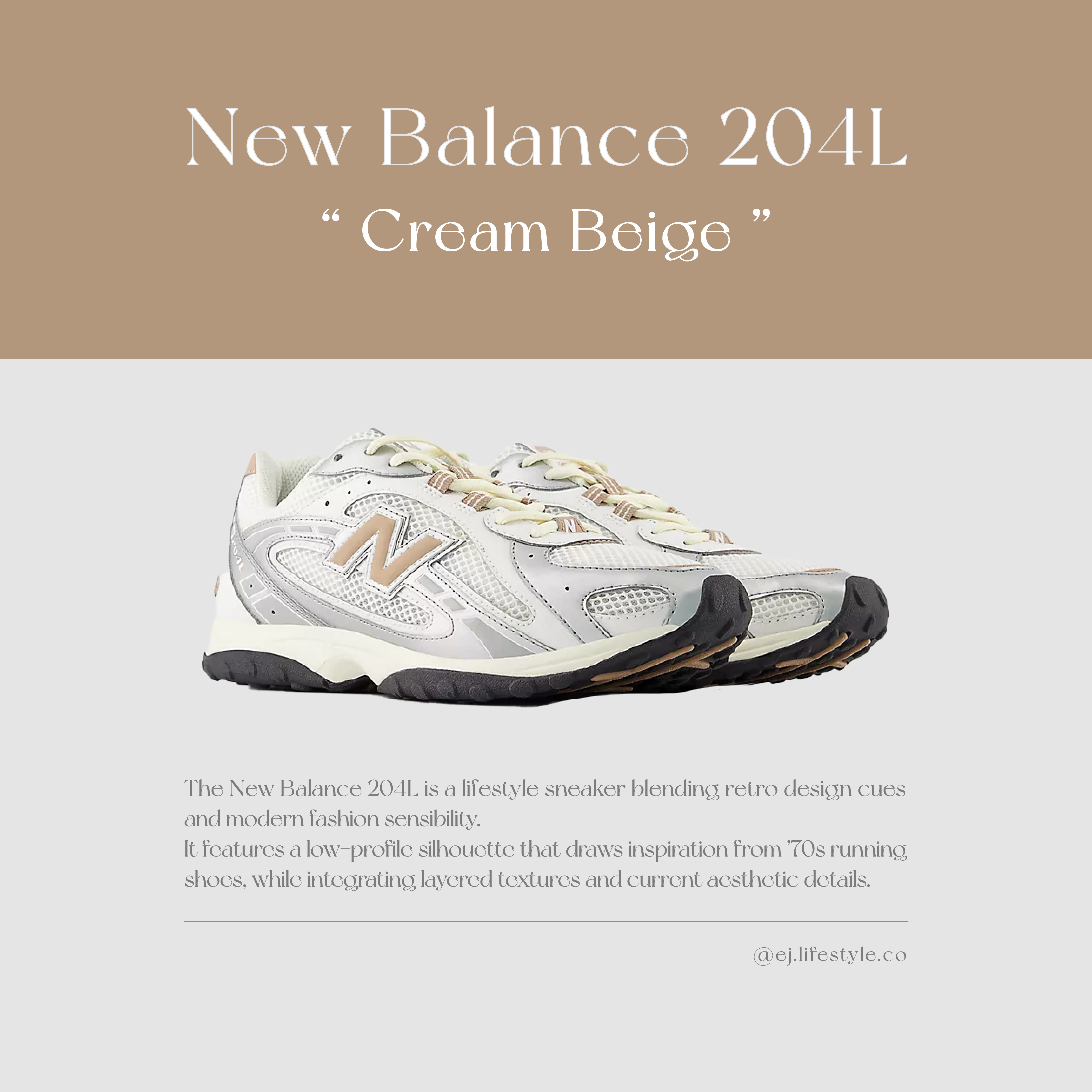 NEW BALANCE 204L NB 奶油泰奶 奶茶色 奶橘 白銀 銀灰 德訓鞋 薄底鞋 張員瑛同款 男女鞋 U204LSWA / 調貨