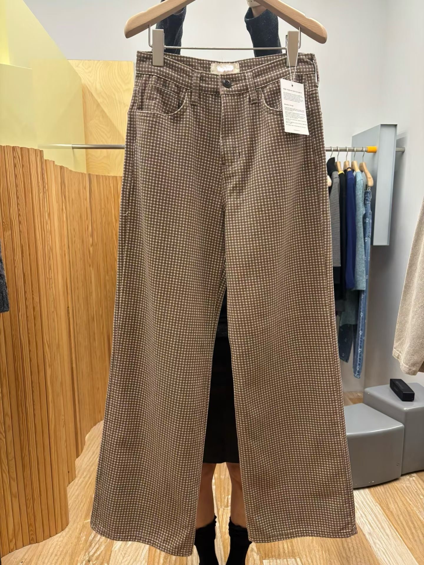 (飯店選品/下)焦糖瑪其朵寬鬆直筒褲