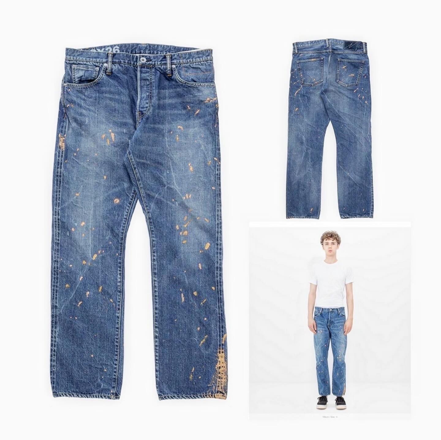 LAST PCS: VISVIM 2025 S/S SOCIAL SCULPTURE 11 DRY-26 JEANS - SIZE 1 PRE ORDER ITEM (預訂中)