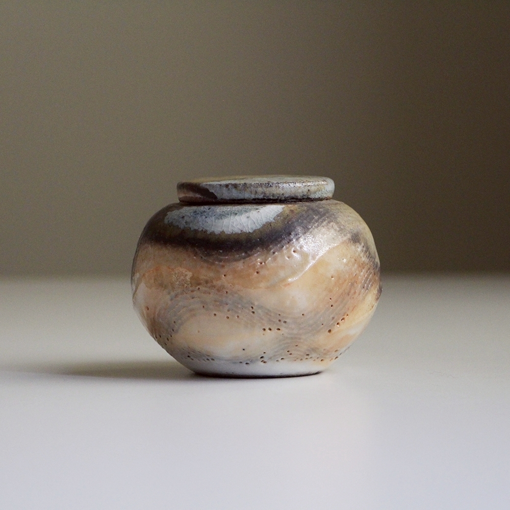 沙嵐柴燒茶葉罐