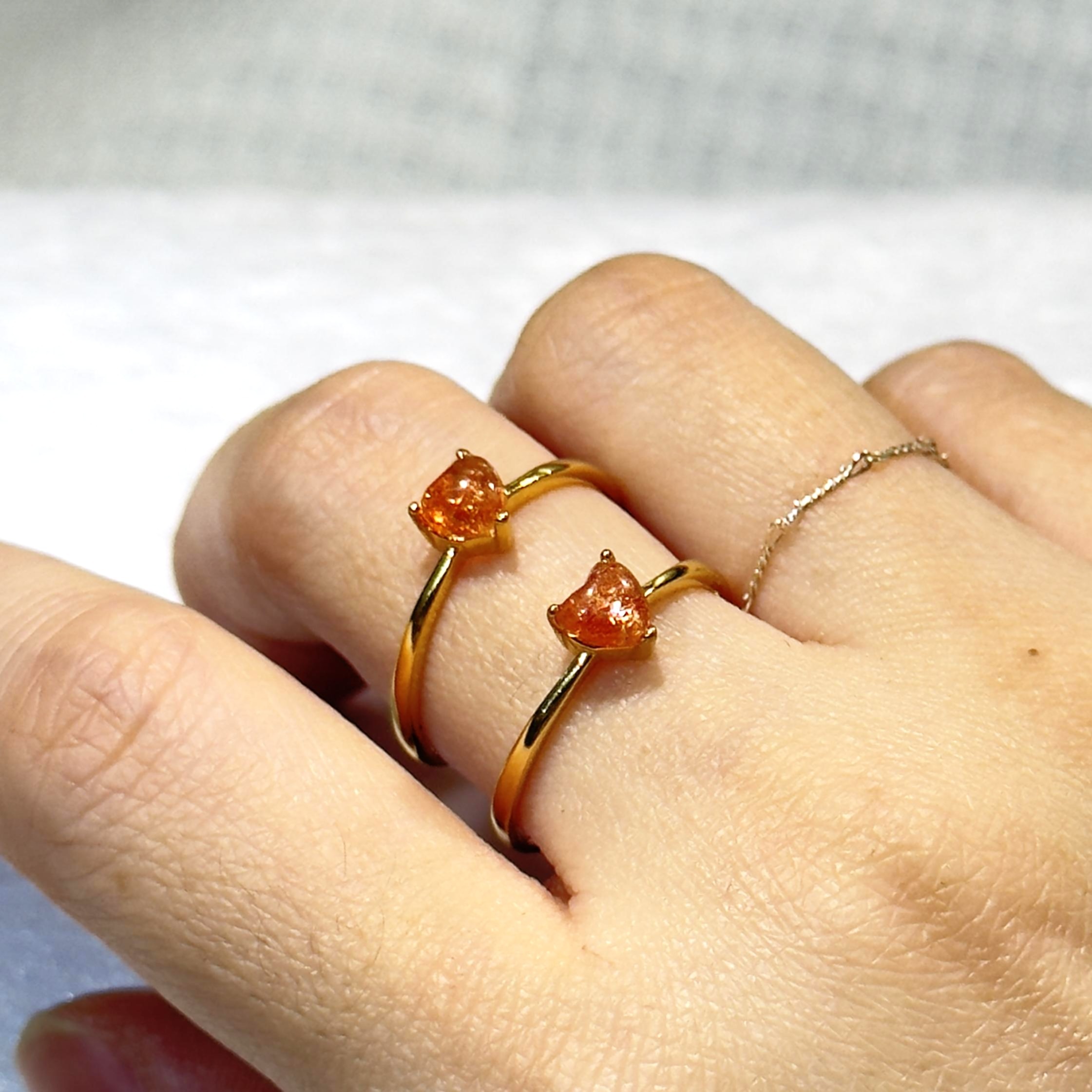 金太陽心心戒指 (件) #CA0010