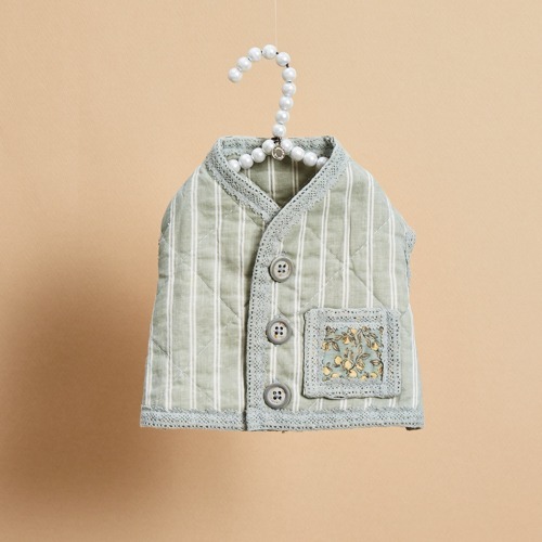 Louisdog 丹麥逢絎背心/斯勘地