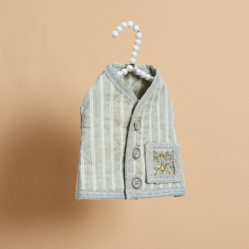 Louisdog 丹麥逢絎背心/斯勘地