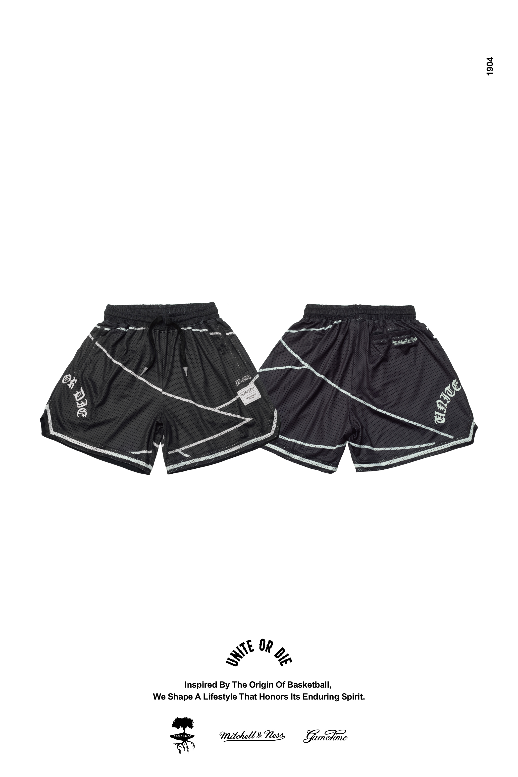 GAMETIME UNITE OR DIE SHORTS