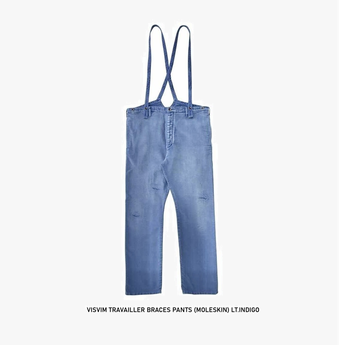 パンツ visvim 21AW TRAVAILLER BRACES PANTS DMGD TRAVAILLER BRACES PANTS DMGD (0121205008007) | visvim