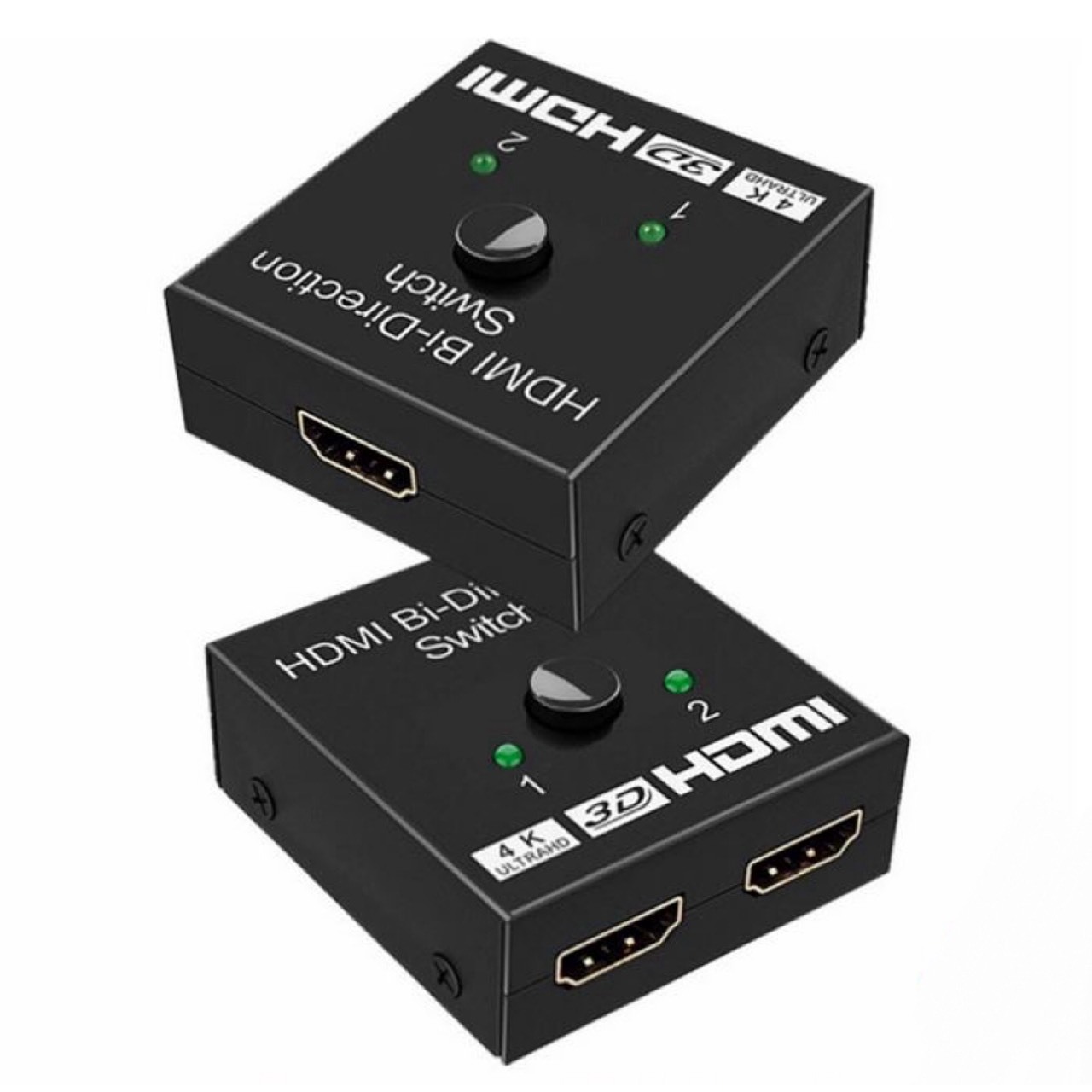 4K HDMI 2進1出切換器 機上盒切換 螢幕切換 二進一出 HDMI 畫面切換 切換器