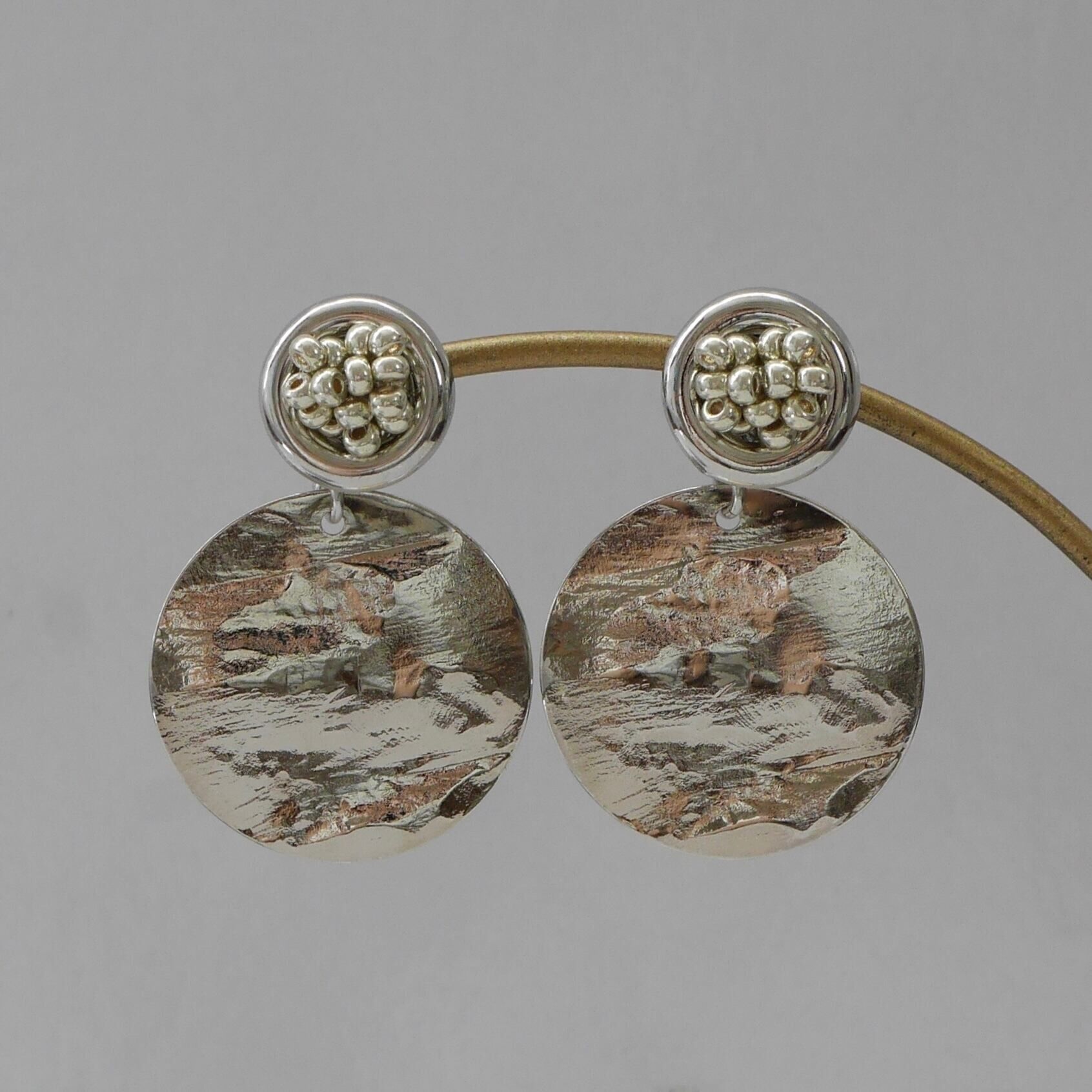 [nity] moon silver | 耳夾 (E388)