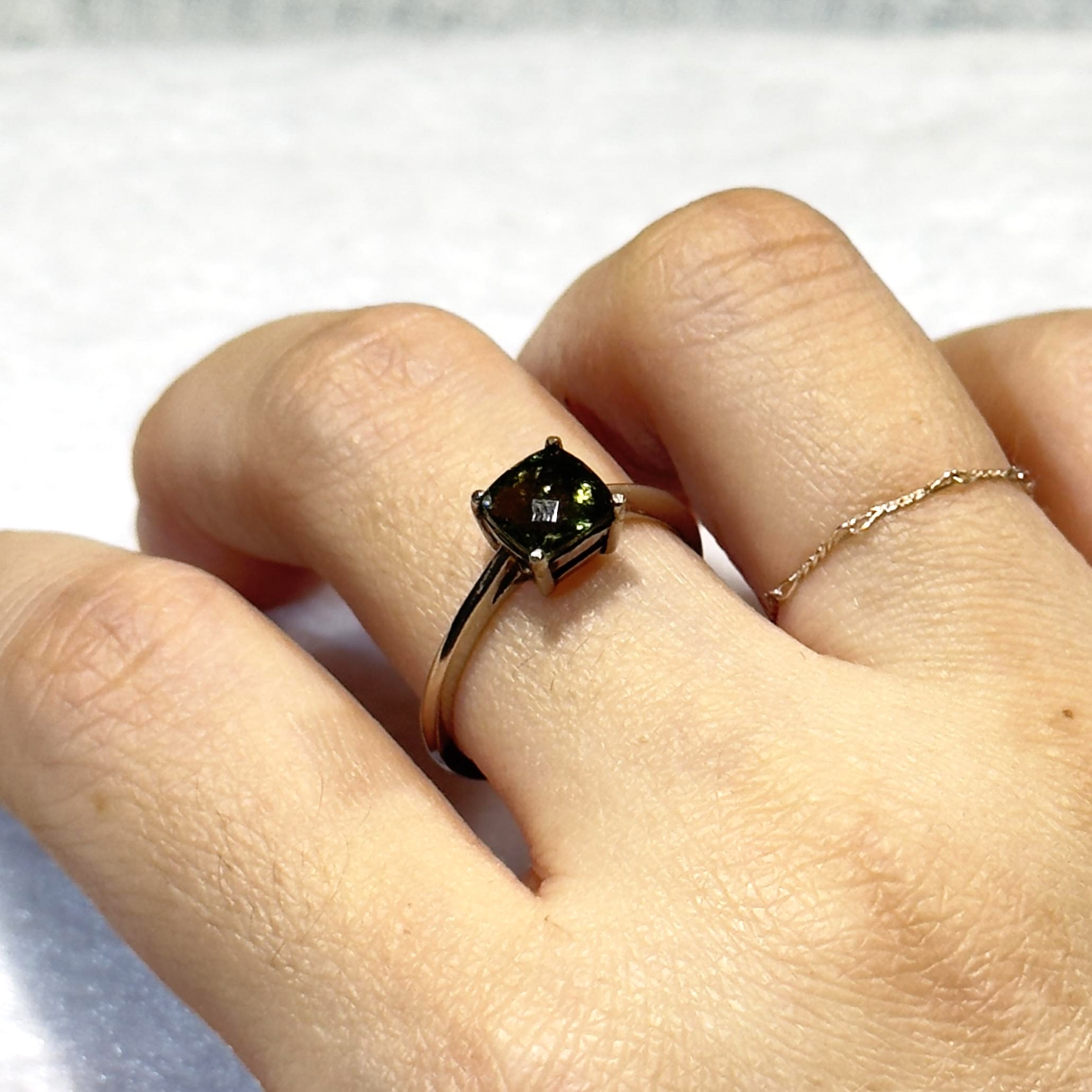 捷克隕石戒指 #CA0012