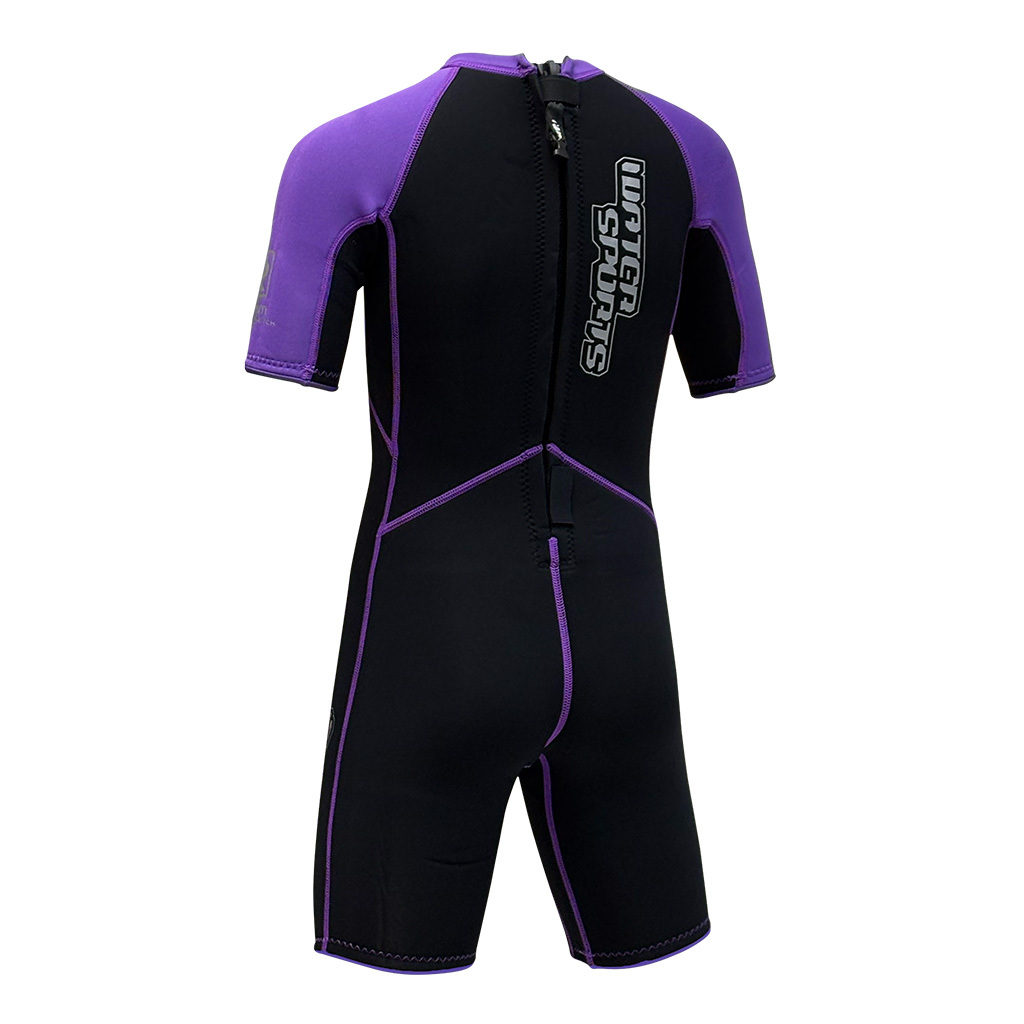 3.5mm 兒童 CR 游泳連身保暖衣 - 紫