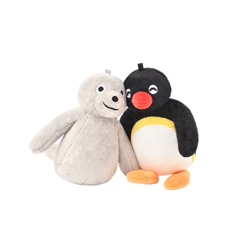 PINGU 愛的抱抱系列2 磁吸絨毛吊飾