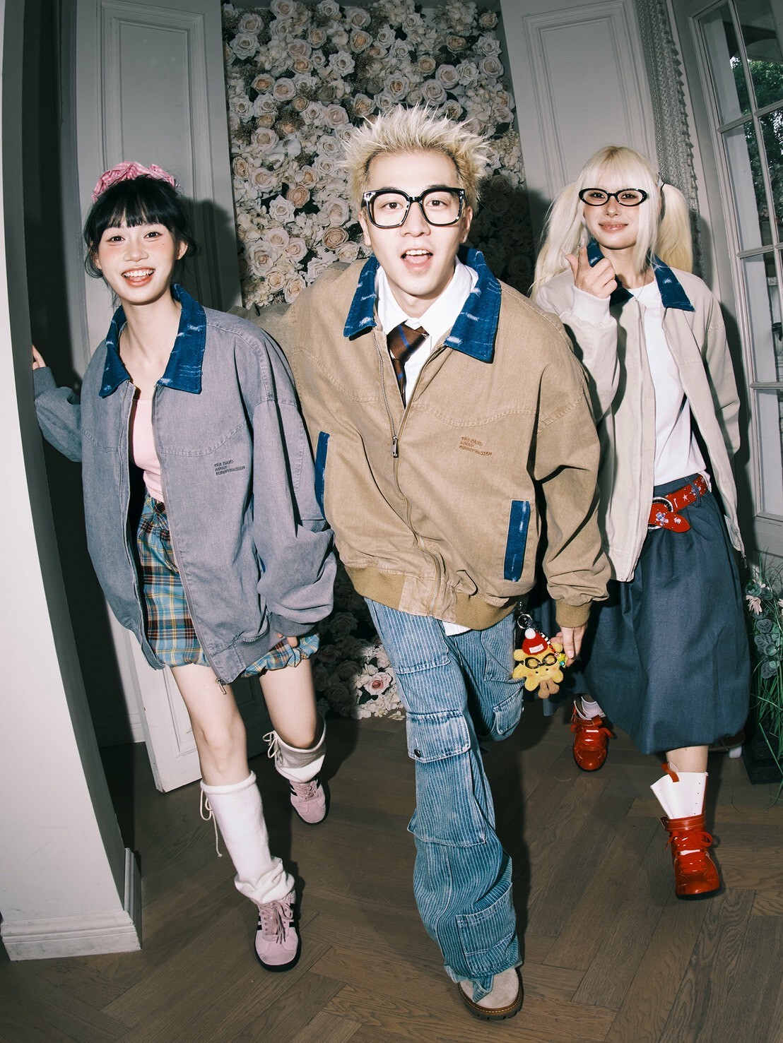 LEMANISM 復古做舊翻領夾克