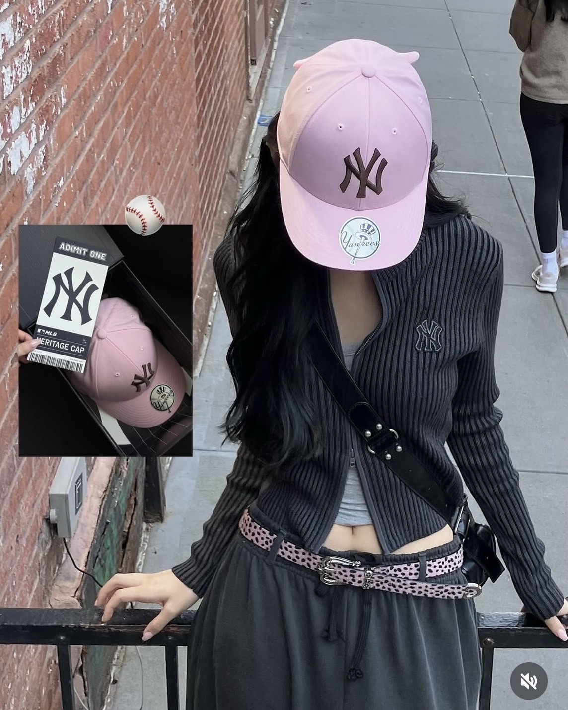 <現貨>MLB Karina同款 紐約 洋基 道奇 老帽 全封帽