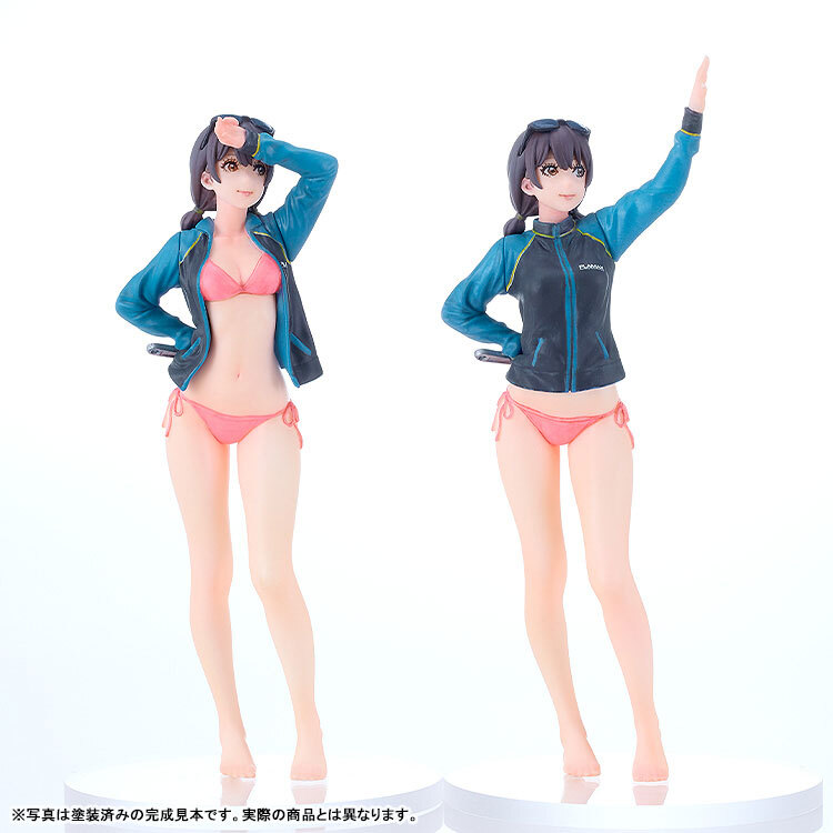 預訂3月   Max Factory PLAMAX MF-97 minimum factory Minori with Honda BF350 Grand Prix White 1/20 Plastic Model Pre-order
