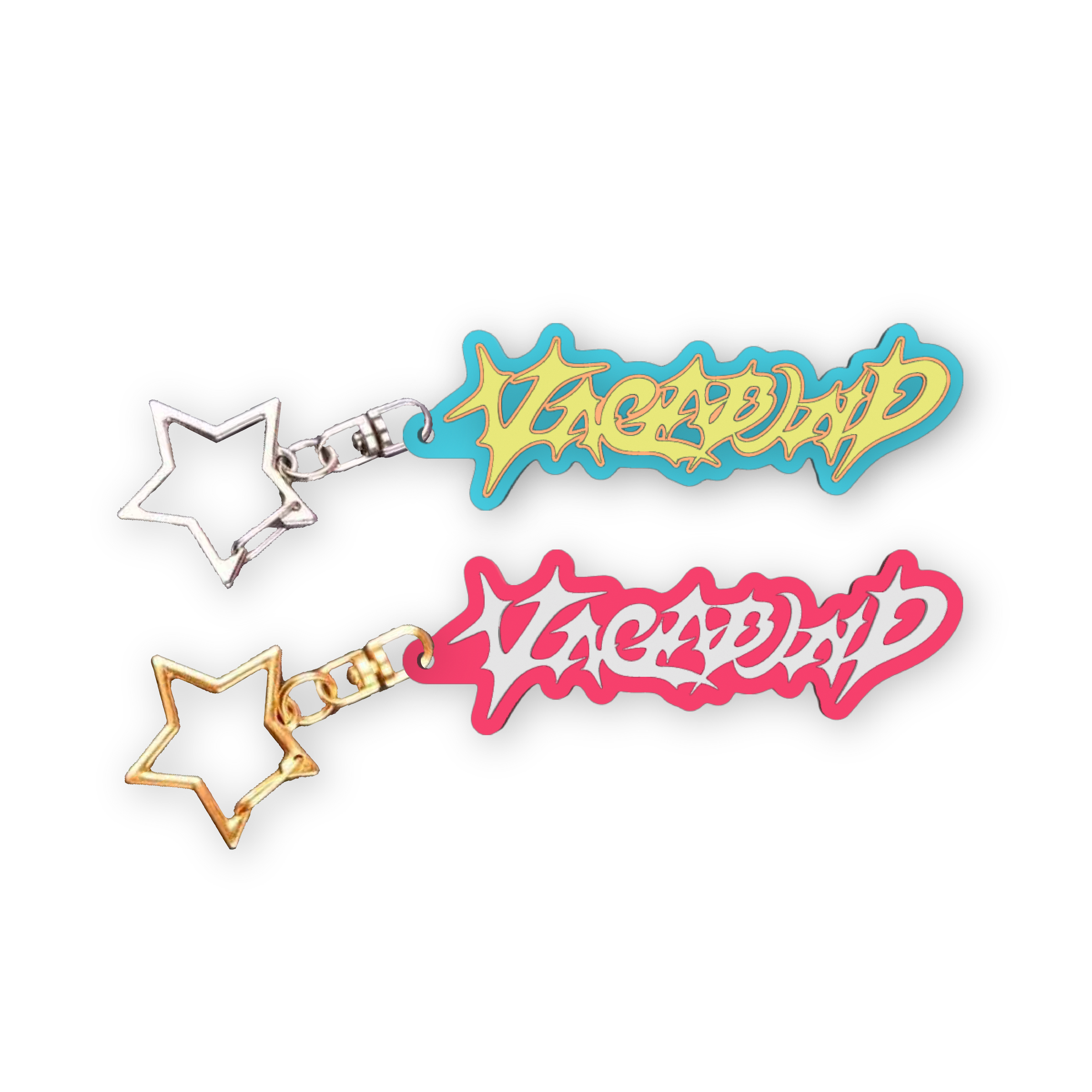 2025 浪人祭 VGB 超新星鑰匙圈（藍黃／粉白）