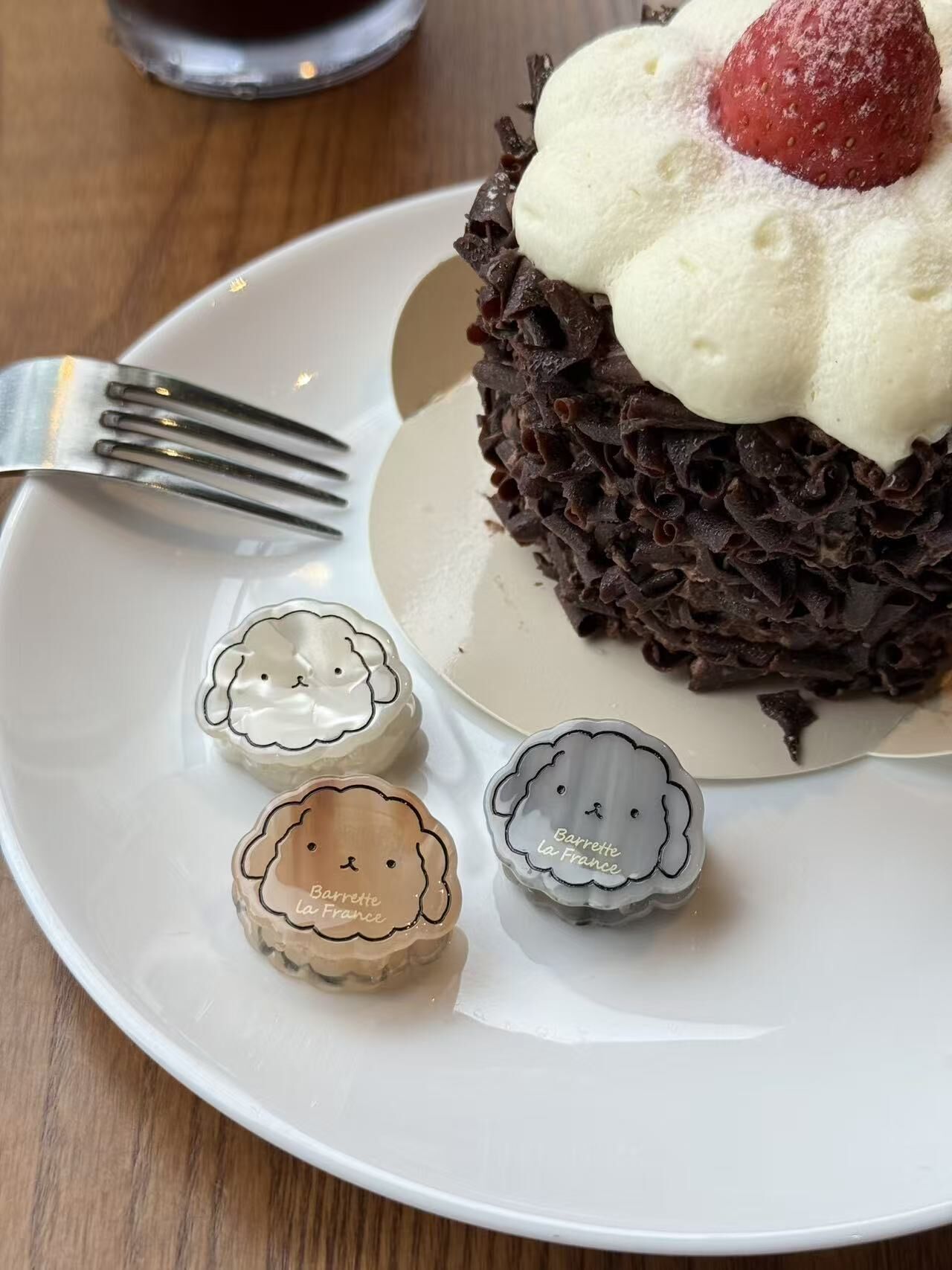 韓國三色小狗雲石抓夾