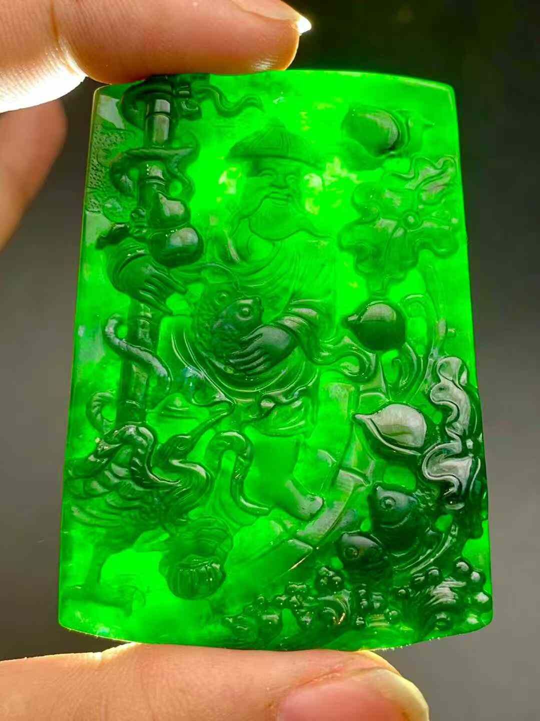 995950 翡翠墨翠姜太公