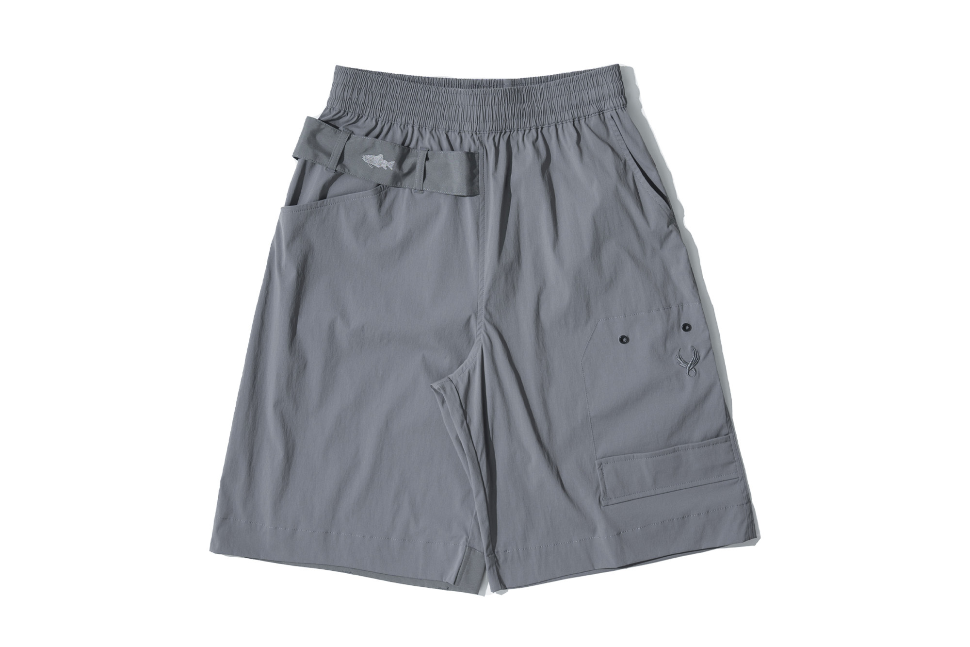 REMIX l AGILITY "Sevr" knee Shorts (Gray)